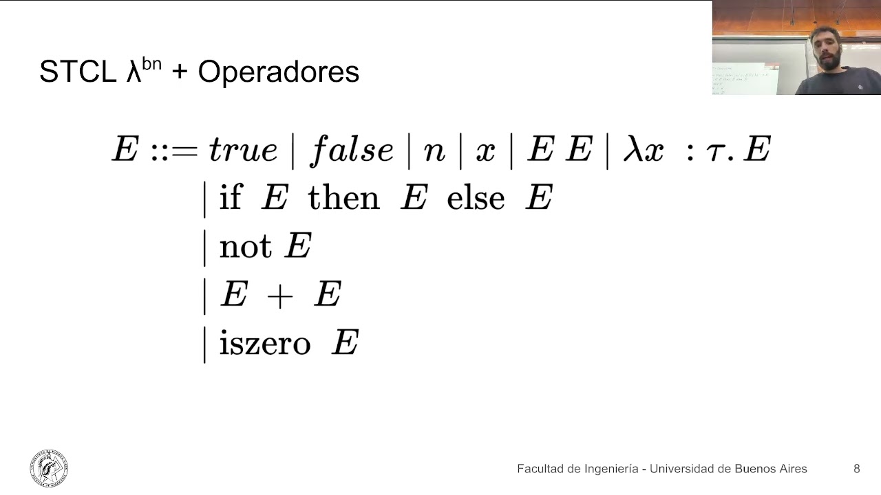 Teórica 10/05. Cálculo Lambda Simplemente Tipado. Chequeo e Inferencia de Tipos.