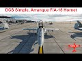 DCS Simple, Como Arrancar, encender fácil el F/A-18C Hornet
