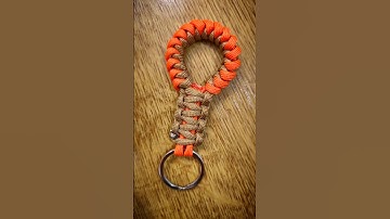 Paracord Keychain #diykeychain #paracord #handmade