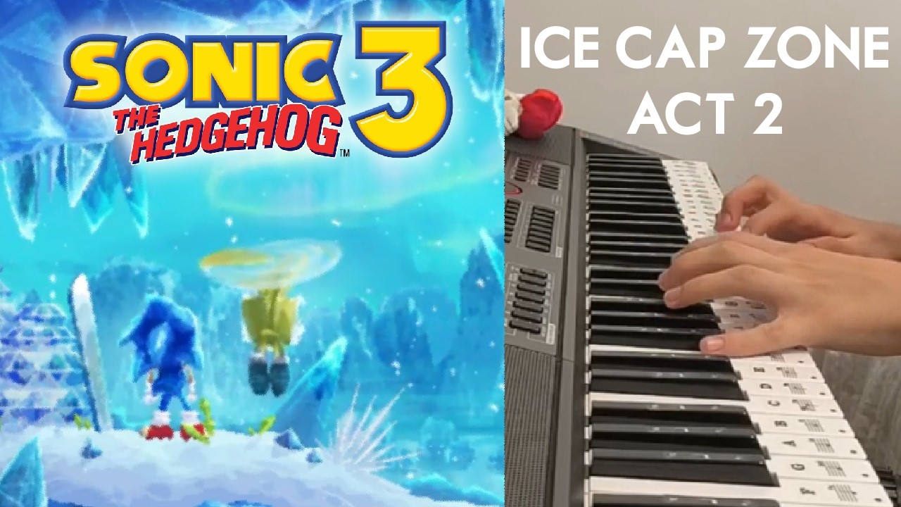 Ice Cap Zone in MIDI Piano - Sonic the Hedgehog 3