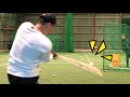 中田翔選手の打球の勢いが凄い!