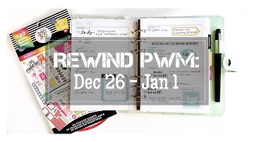 Rewind PWM | Dec 26 - Jan 1