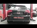 AUDI S3 Scorpion Non resonated Sounds Turbo back exhaust