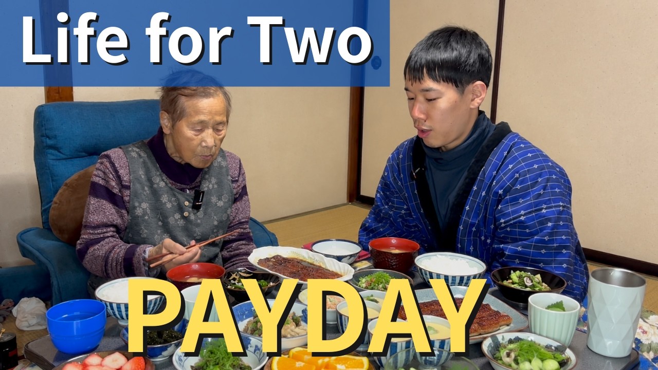 🇯🇵Living on $780 a Month｜Payday Dinner with My 94-Year-Old Grandma