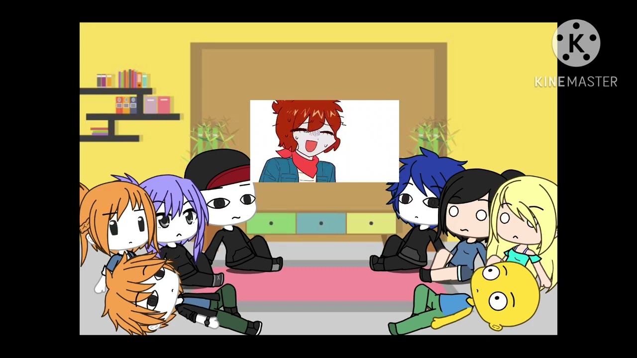 Roblox Characters React to Animation Videos! | Pt 2 | Gacha Life |