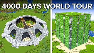 INSANE 4000 Days Minecraft World Progress...