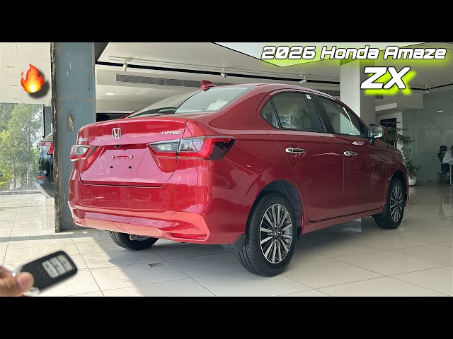 2026 Honda Amaze ZX Price & Features❣️2026 Honda Amaze Top Model