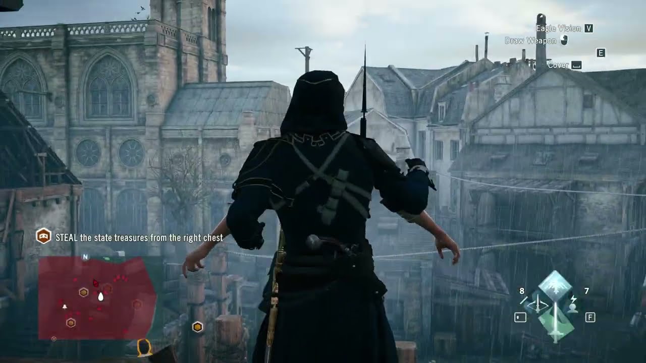 AC Unity - SMUGGLER'S PARADISE Solo Heist (100% Reward) No Detection/No Abilities [2025]