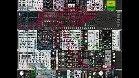 PATCH SKETCH 027 - Slow Synthwave Trance Loop [VCV Rack] #Shorts