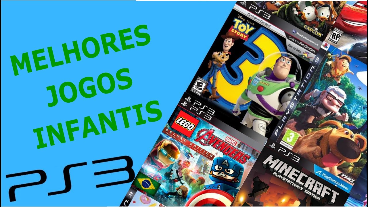 Melhores Jogos PS3 PARA CRIANÇAS 