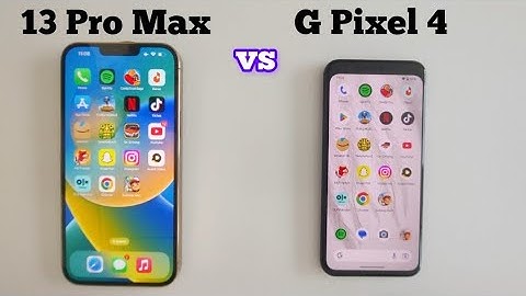 Google Pixel 4 VS  iphone 13 Pro Max in 2023 || Speed Test