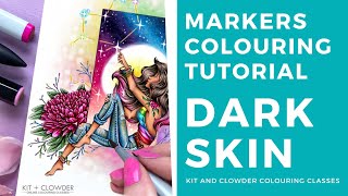 Colouring Dark Skin with Markers screenshot 5