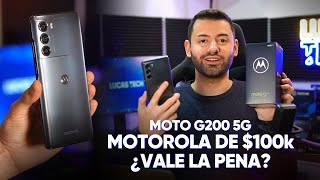 MOTOROLA DE 100 MIL PESOS ¿VALE LA PENA? - Moto G200 5G