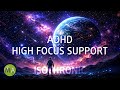 Deep Work Concentration Minimal Techno ADHD High Focus Support 