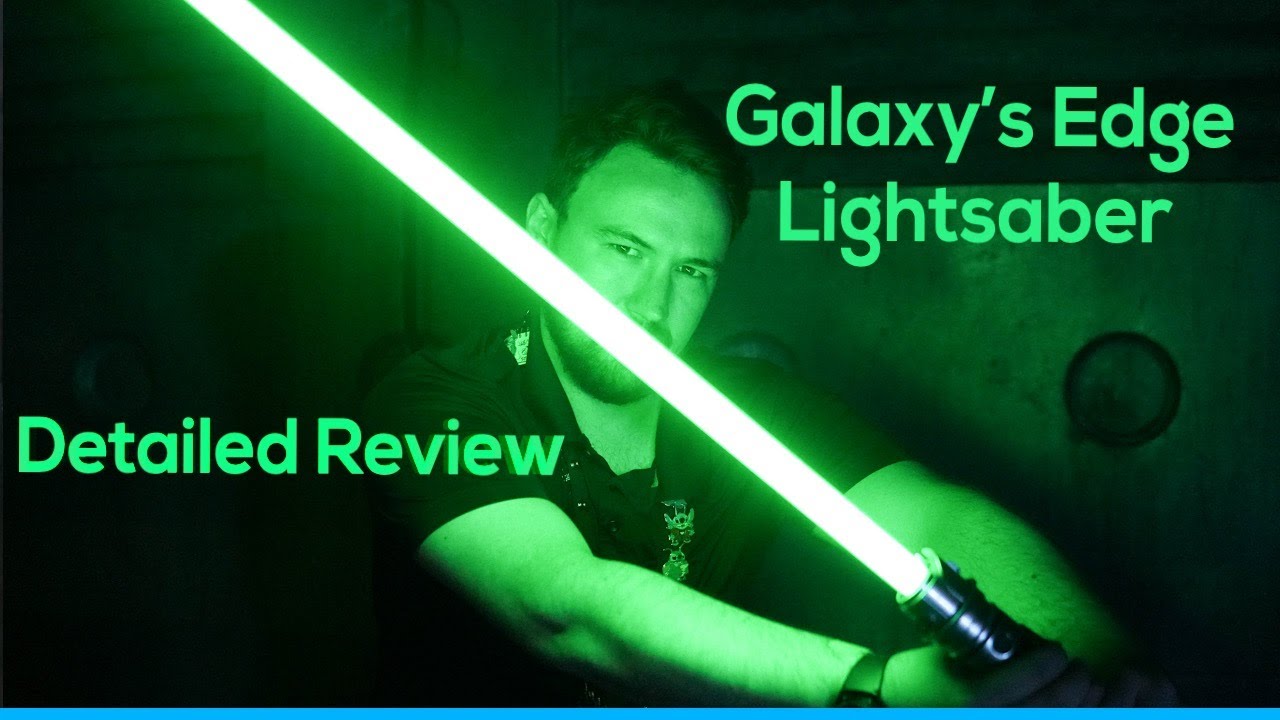 Savi's Custom Lightsaber Review Disneyland Galaxy's Edge 2019 YouTube