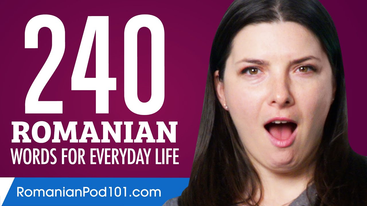 240 Thai Words for Everyday Life - Basic Vocabulary #12