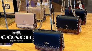 COACH OUTLET SALE WOMEN'S HANDBAGS | SHOP WITH ME