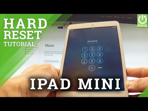 Hard Reset APPLE iPad Mini - Remove Password in APPLE iPad