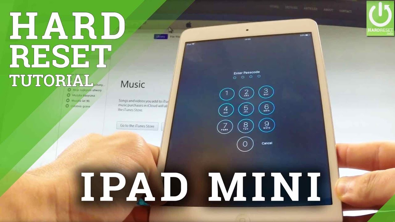 Hard Reset APPLE iPad Mini 26 Wi-Fi, Mehr anzeigen - HardReset.info