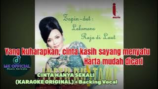Iyeth Bustami - Cinta Hanya Sekali (Karaoke Original)   Backing Vocal Audio HQ