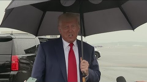 'Sad day in America' | Trump makes first statement after arraignment