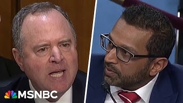 Sen. Schiff and FBI Director Patel CLASH over Epstein case