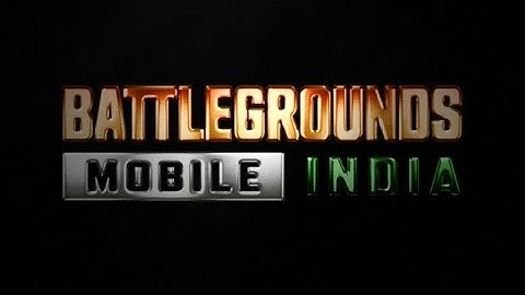 Gaming Logo Animation | BATTLEGROUNDS MOBILE INDIA | After Effects | PUBG