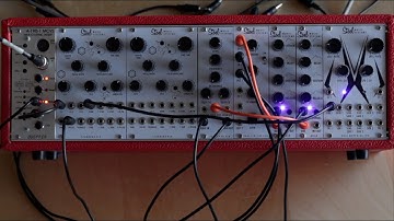 Stoel Music Systems 2044 Eurorack Filter Demo - No Audio Effects