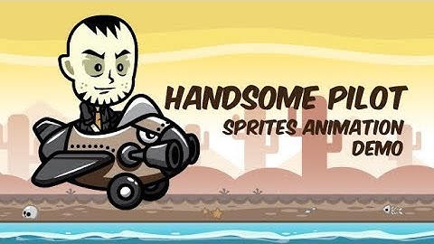 handsome jack the pilot game asset aircraft character sprites