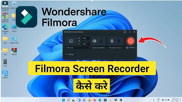How to record screen with Filmora | How to record screen with Filmora 14 | PC screen recorder