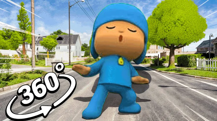 VR 360° Pocoyo Dance  Hunts You! ( Muevelo Pocoyo meme )