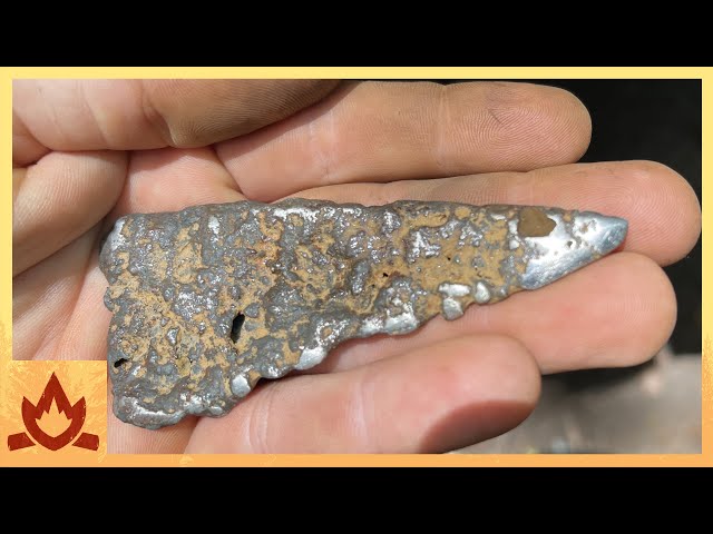 Primitive Technology: Iron knife made from bacteria class=