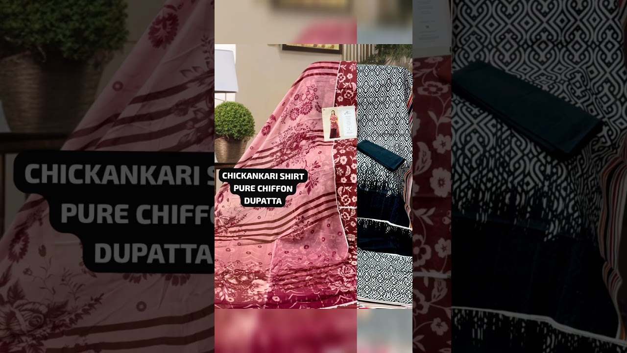 GULLJEE SHEEN CHIKANKARI DIGITAL PRINTED LAWN||🏷️1900/-📲6394960240