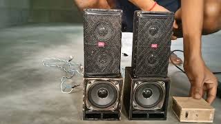 mini dj setup review || dj box || JBl box dj sound sistem || make a dj setup at hom ||