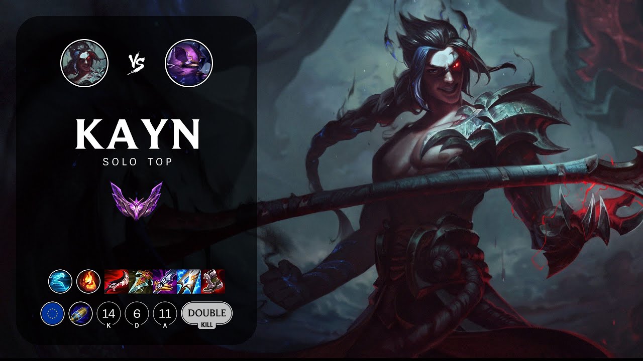 Kayn Top vs Kennen - EUW Master Patch 13.13