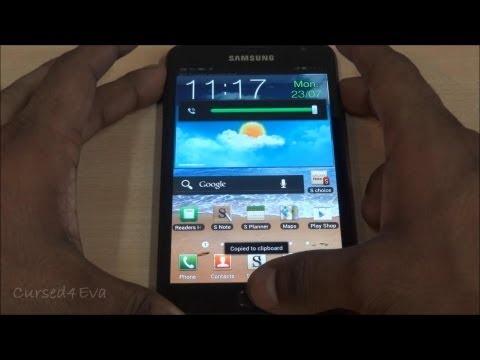 How to root the Galaxy Note (Method #4) (N7000 - ICS Only) - Cursed4Eva