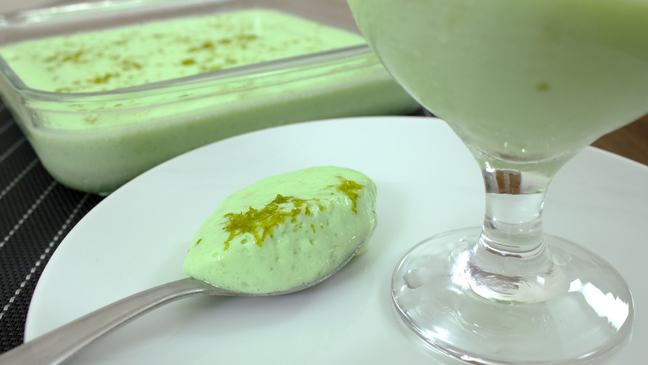 MOUSSE DE LIMÃO SUPER CREMOSA E REFRESCANTE