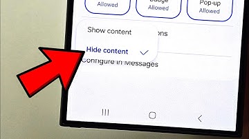 How To Hide Messages on Samsung Galaxy S24 Ultra Lock Screen