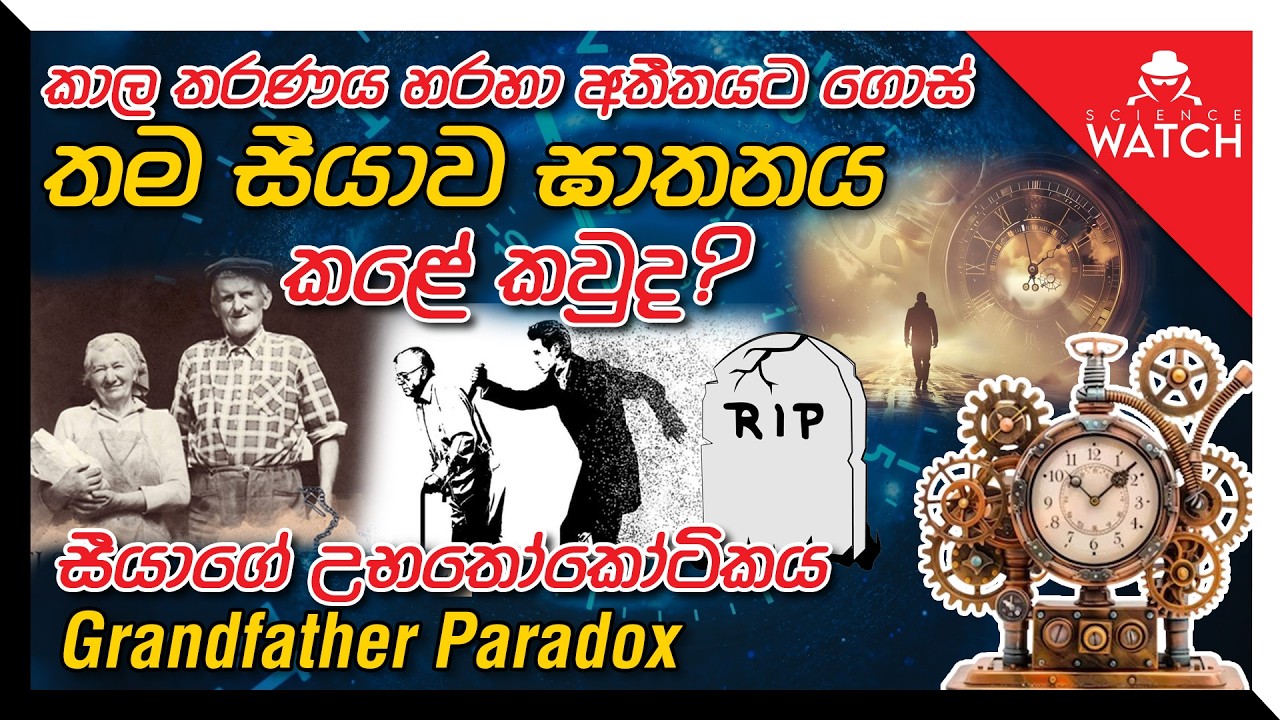 කාල තරණය හරහා අතීතයට ගොස් තම සීයාව ඝාතනය කළේ කවුද?  සීයාගේ උභතෝකෝටිකය | Science Watch