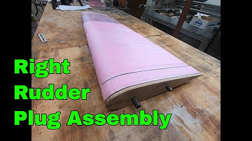 UWS 1 Design: Right Rudder Plug Part 2, Assembly