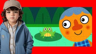 Walking In The Jungle Jigsaw Puzzle Game #2 It's a Frog | Sing with Alexi screenshot 5