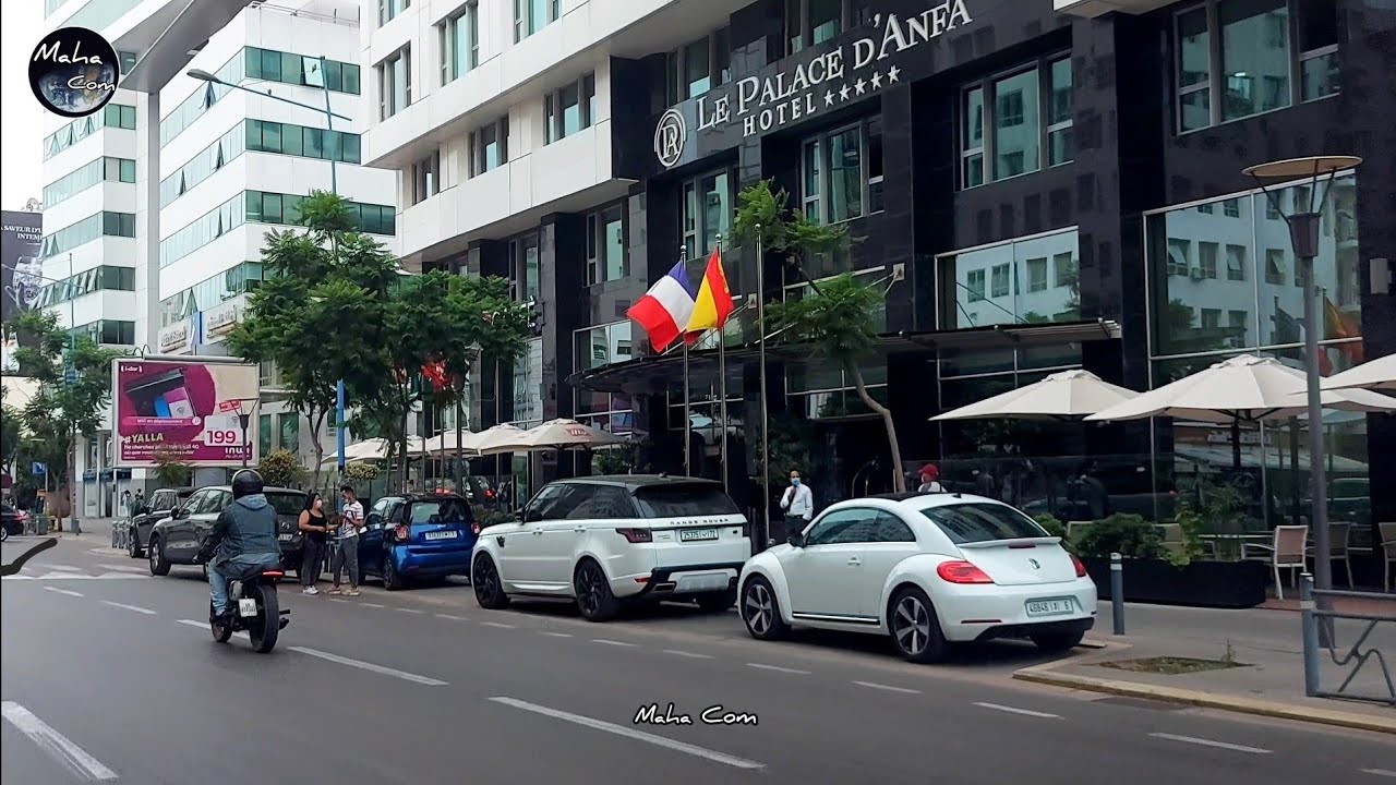 Casablanca Bd Anfa شارع أنفا YouTube