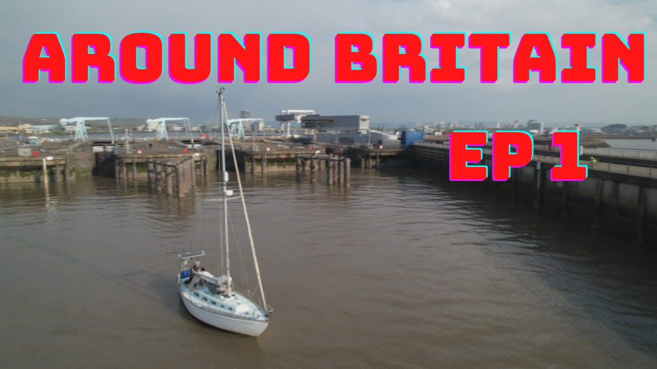 Leaving Cardiff and sailing down the South coast of Wales,  Sailing around Britain, Episode 1