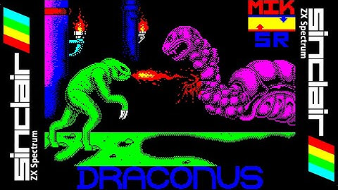 DRACONUS (1988) Walkthrough, ZX Spectrum