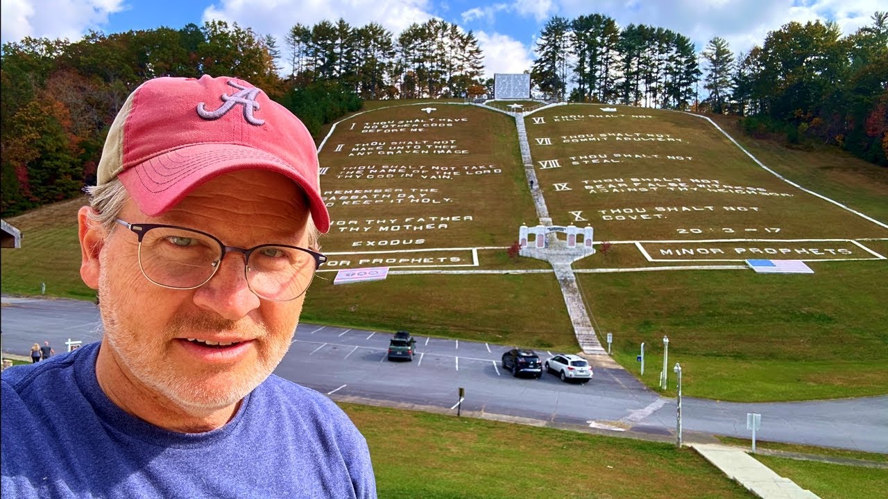 WORLD'S LARGEST 10 Commandments & Murphy River Walk - YouTube