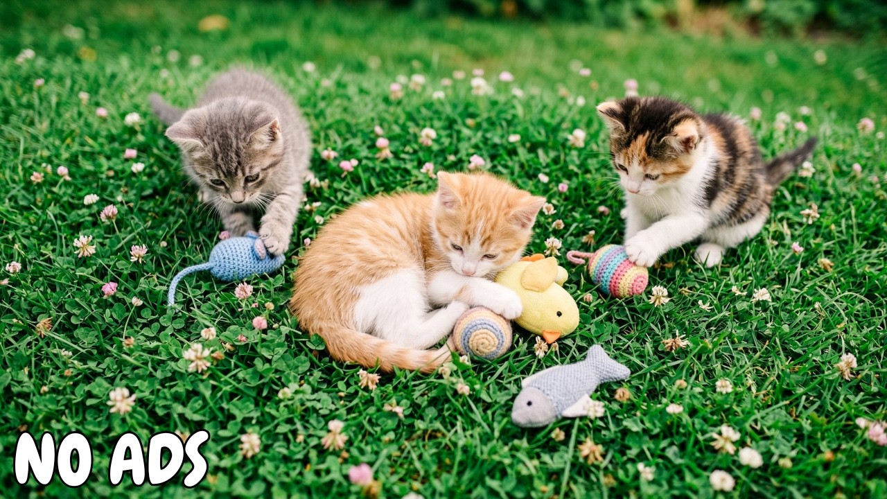 12 часов успокаивающей музыки для кошек 🐾 Расслабляющая и спокойная музыка для сна ♬ Без рекламы