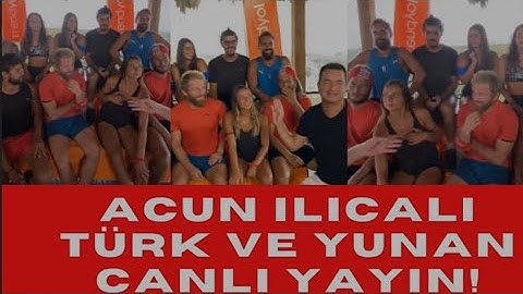 Survivor 2021 Acun Ilıcalı canlı yayın Türkiye-Yunanista