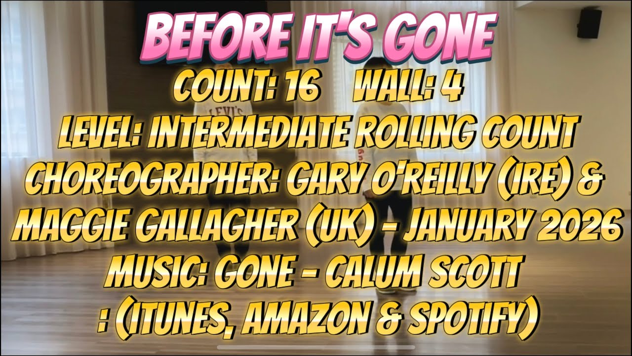 Before It’s Gone linedance YouTube