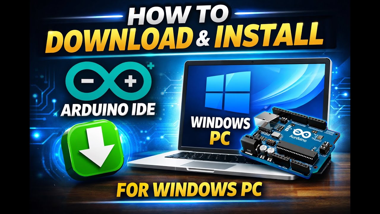 How to Download & Install Arduino IDE For Windows 11 / 10