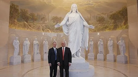 Two Apostles Lead a Virtual Tour of the Rome Italy Temple